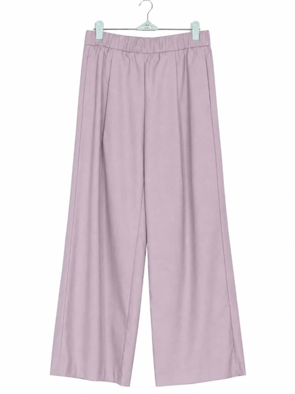 ANN TAYLOR Minimalist Casual Elevated Basics Wide Leg Pull On Pants Size S